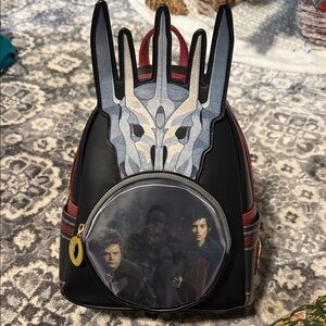 Lord of The Rings Sauron Lenticular Loungefly Mini Backpack
